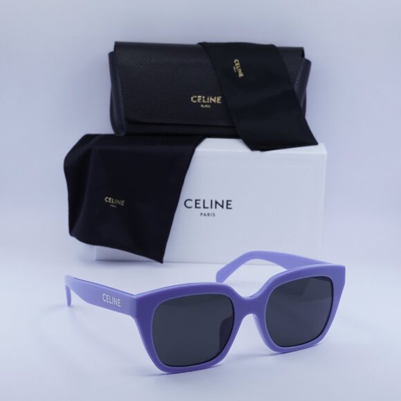 Final Price! Celine CL40198F 78A Lilac/Smoke Sunglasses - Picture 1 of 12